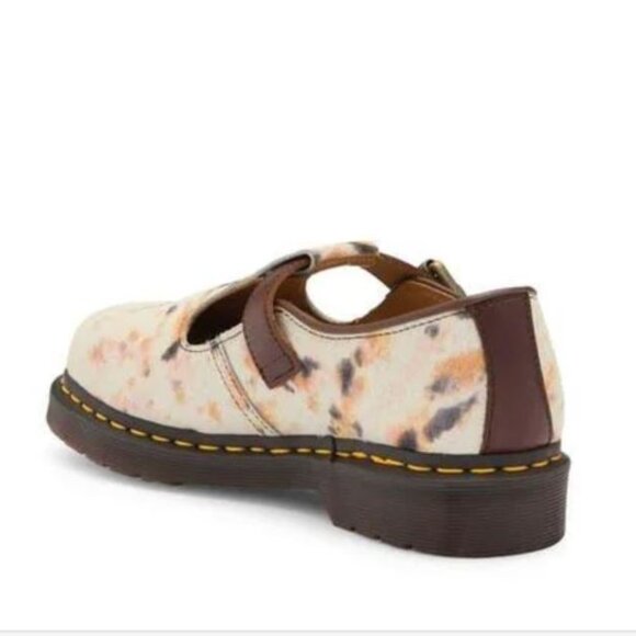 NIB Dr Martens calf hair t strap EU size 41 Mens 8 Womens 9 10 (run large) - Picture 3 of 9